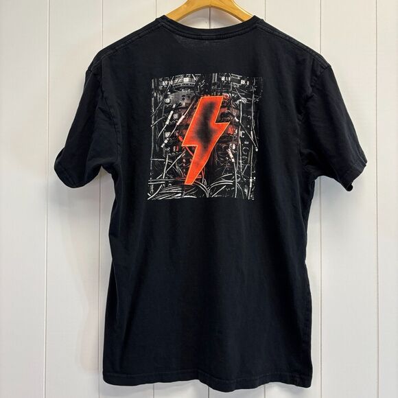 AC/DC Rock Or Bust World Tour 2015 Graphic Tee Men‎ Large Rocker Legends Grunge - Picture 5 of 7